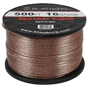 Blastking R2X16-500 16 AWG 2-Conductor Speaker Cable 500 Ft - Picture 1 of 1