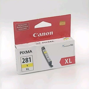 NEW Sealed Canon CLI 281 XL Yellow Ink Tank - For Pixma- High Yield - Picture 1 of 2
