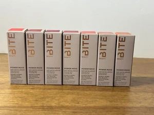 New! BITE Beauty POWER MOVE Soft Matte Lipstick U PICK SHADE Full Size 0.14 oz - Picture 1 of 78