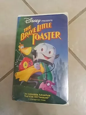 Disney The Brave Little Toaster Video Tape (VHS, 1988) Rare, Clamshell Case - Image 1 of 4