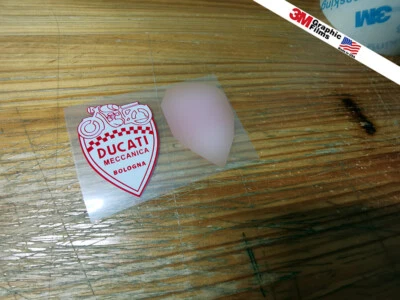 Ducati Meccanica vinyl decal X1 stickers stickers ステッ - Image 1 of 2