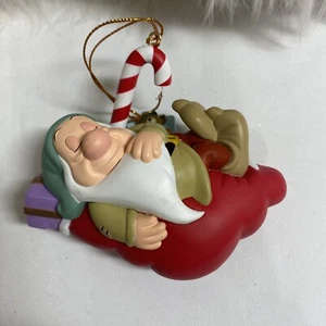 Disney Grolier President’s Edition Snow White and The 7 Dwarfs Sleepy ornament - Picture 1 of 5