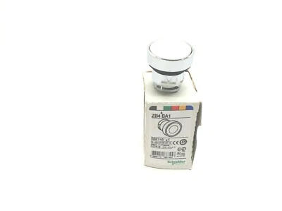 Schneider Electric ZB4 BA1 088745 Botón Blanco Cabeza Plana Foto 1 de 3