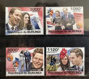 Prince William / English Prince - Burundi - stamps MNH** CB3 - Picture 1 of 1