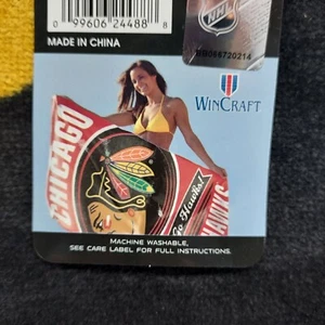 Chicago Blackhawks NHL 30" x 60" Beach Towel Wincraft 100% cotton - Picture 1 of 2