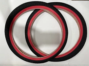 KENDA TIRE K50 BMX TYPE 20 x 1.95 STREET RED K841 - Picture 1 of 3