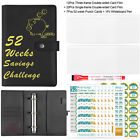 52-Week 52 Week Savings Challenge Cash Saving Loose-Leafbook Save Money Noteb-Wf