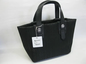 AQUASCUTUM black tote bag handbag size Medium NWT - Picture 1 of 21