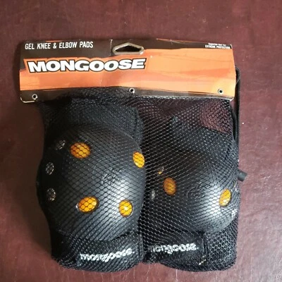 MONGOOSE Gel BMX Knee & Elbow Pads MG506-3 - BRAND NEW - Image 1 of 4