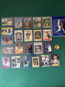 Konvolut 22 Jose Canseco Baseball Karten + Actionfigur  - Bild 1 von 24