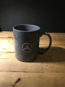 Mercedes-Benz Coffee Mug Grey Marble Look With Raised Mercedes Logo In White - Picture 1 of 11