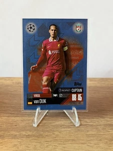 2024 Topps Match Attax Virgil Van Dijk Respect Captain #48 - Picture 1 of 2