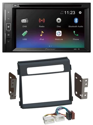Pioneer Bluetooth MP3 USB 2DIN DAB DVD Autoradio für Kia Soul AM Facelift 11-14 - Bild 1 von 4