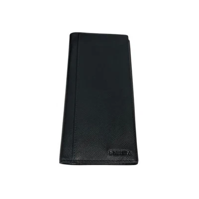 Portafoglio lungo Prada PRADA Saffiano nero usato - Immagine 1 di 4