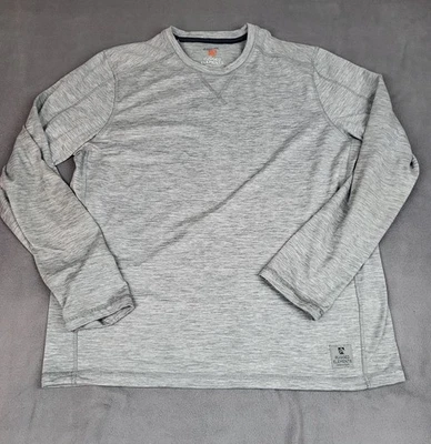 Rugged Element Shirt Mens Small Gray Crew Neck Utility Stretch Durable Work - Image 1 of 4