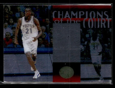 1995-96 SP Championship #C16 Kevin Garnett Champions of the Court Rookie RC - Image 1 of 2