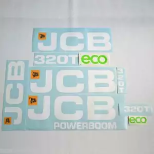 Kit de calcomanías JCB 320T ECO, calcomanías repro posventa pegatinas - Imagen 1 de 1