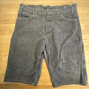 Dickies Jeans Pantaloncini Uomo 36 Nero Denim Abbigliamento da Lavoro - Foto 1 di 8