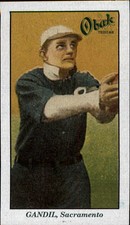 2010 TRISTAR Obak Mini T212 Green #42 Charles Gandil/25