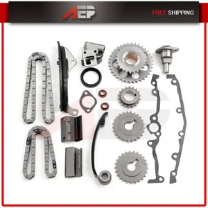 Nuevo 91-99 para Nissan Sentra 1.6L L4 DOHC GA16DE Kit de cadena de distribución con engranajes - Imagen 1 de 6