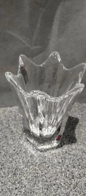 Hermoso jarrón de cristal Orrefors de colección Foto 1 de 4