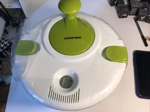 NEW Sharper Image Salad Spinner, Easy Spin.Built In Drainage Grate And Dressing - Picture 1 of 10