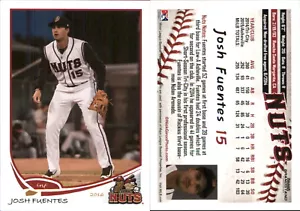 Josh Fuentes 2016 Grandstand Modesto Nuts RC Card FREE SHIP *AutographDen* - Picture 1 of 1