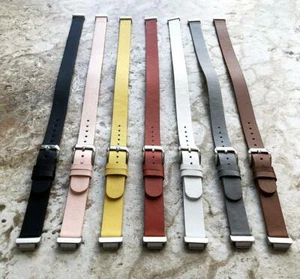 Correa de banda de cuero suave doble envoltura para rastreador Fitbit Inspire, HR & Inspire 2 - Imagen 1 de 15