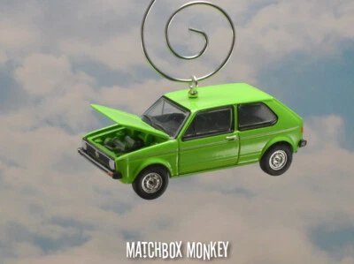 Volkswagen Conejo Golf Mk1 Árbol de Navidad Decoración Adorno Tipo 17 A1 GTI Foto 1 de 4