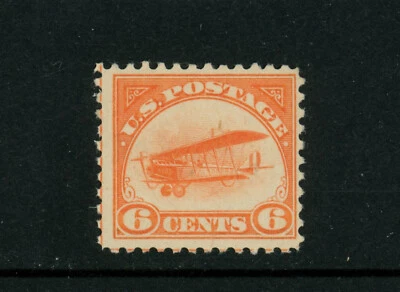 USA Scott # C1 F-VF OG NH MNH BOB Air Mail US Stamp Cat $110 - Image 1 of 2