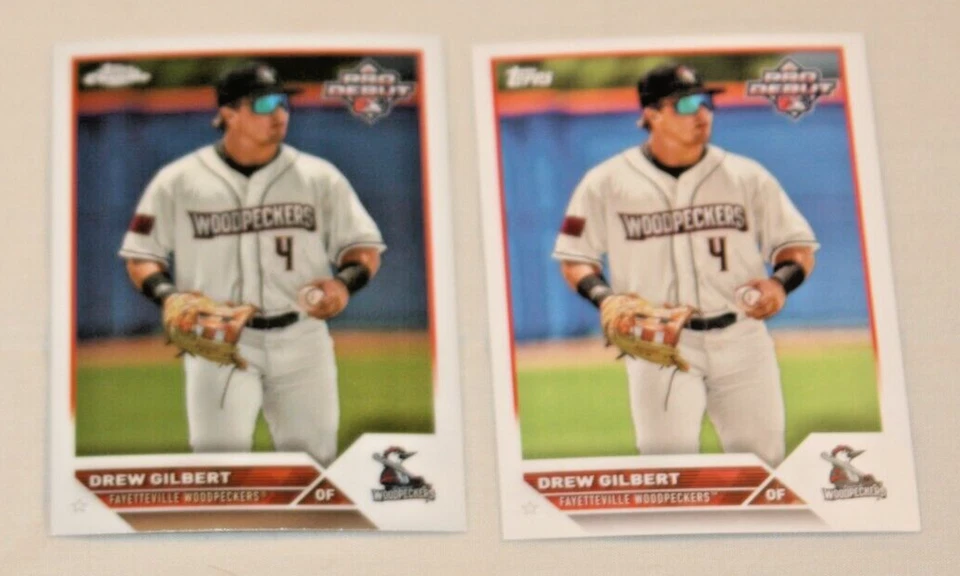 DREW GILBERT (2) 2023 TOPPS PRO DEBUT CHROME #PDC136 PRO DEBUT #PD136 HOUSTON - Image 1 of 1