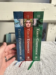 Tarot Lo Scarabeo 3 BOOK SET Fundamentals, Experience, Compendium Excellent - Picture 1 of 10