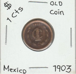 Mexico: $ 1 Ct Super Coin "1903" Banco de Mexico. - Picture 1 of 1