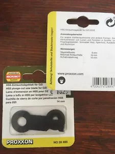 Proxxon Micromot 28898 Lama A Tuffo HSS Levigatrice 8mm Eintauchsägeblatt OZI - Foto 1 di 1