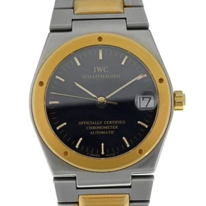 discount  IWC SCHAFFHAUSEN IW3521 YG bezel Automatic Men's Watch Z#134567 - Picture 1 of 10