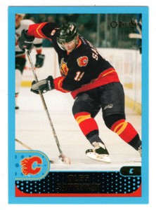 Oleg Saprykin - Calgary Flames (Hockey Card) 2001-02 O-Pee-Chee # 137 MT