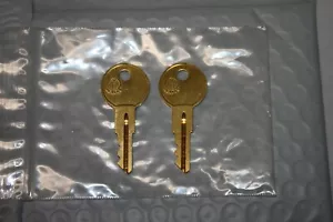 1250 - 1499 2-Replacement Keys For Premier Lateral Cabinet Cut To Your Key Code - Picture 1 of 4