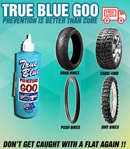 True Blue Puncture Goo | Tyre Repair | Puncture Preventative 500ML Bicycle - Picture 1 of 1