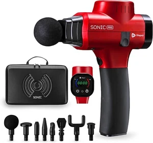 Sonic Pro Percussion Massage Gun Deep Tissue Percussive Back Massager Device.... - Picture 1 of 7