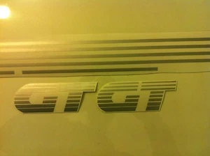 Komplettset Aufkleber Sticker Peugeot 205 GT grau grey - Bild 1 von 2