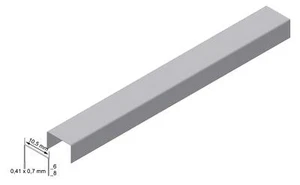 Prebena Heftklammern VZ08CNK verzinkt (0,90 EUR/1000 Stück) - Bild 1 von 2