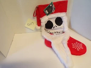 NIGHTMARE BEFORE CHRISTMAS Santa JACK W Beard STOCKING Walgreens Exclusive - Bild 1 von 2