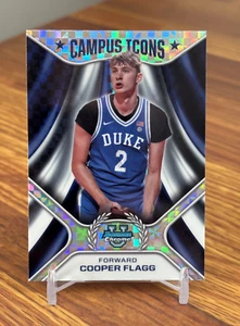 Cooper Flagg 2024 Bowman Chrome U Campus Icons #CI-1 X-Fractor Rookie RC - Picture 1 of 2