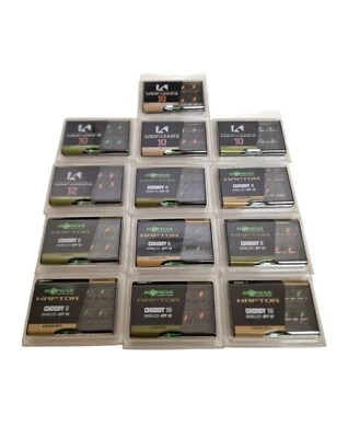 Ganchos Korda Kaptor - Gape ancho / Vástago curvo / Ganchos Chod - PVP £5,39!! Foto 1 de 4