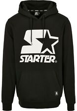 Starter Jersey Men's Sweatshirt with Hood The Classic Logo Hoody Black