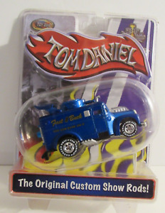 TOY ZONE TOM DANIEL JINX EXPRESS TRUCK HOT ROD COLLECTIBLE MUSCLE 1:43 Blue MIP