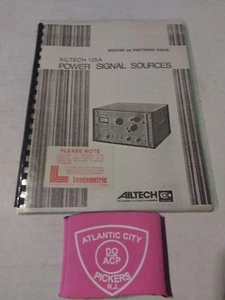 AILTECH 125A POWER SIGNAL SOURCES OPERATION AND MAINTENANCE MANUAL - Picture 1 of 7