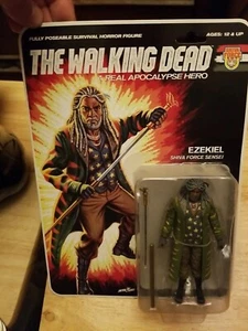 The Walking Dead Shiva Force EZEKIEL Vintage G.I Joe Style 5” Action Figure NEW - Picture 1 of 10