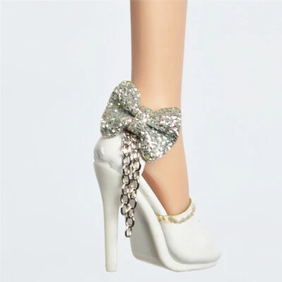 DONXU Sherry White shoes for Fashion royalty FR2 Nu Face 2 12" poppy parker #02B