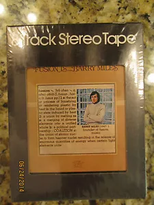 BARRY MILES - SEALED NEU - STEREO 8 TRACK TAPE - FUSION IS - GRYPHON - Bild 1 von 4